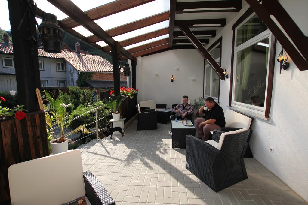 Hotel Glueck Auf & Buergerkeller Бад Грунд Екстериор снимка