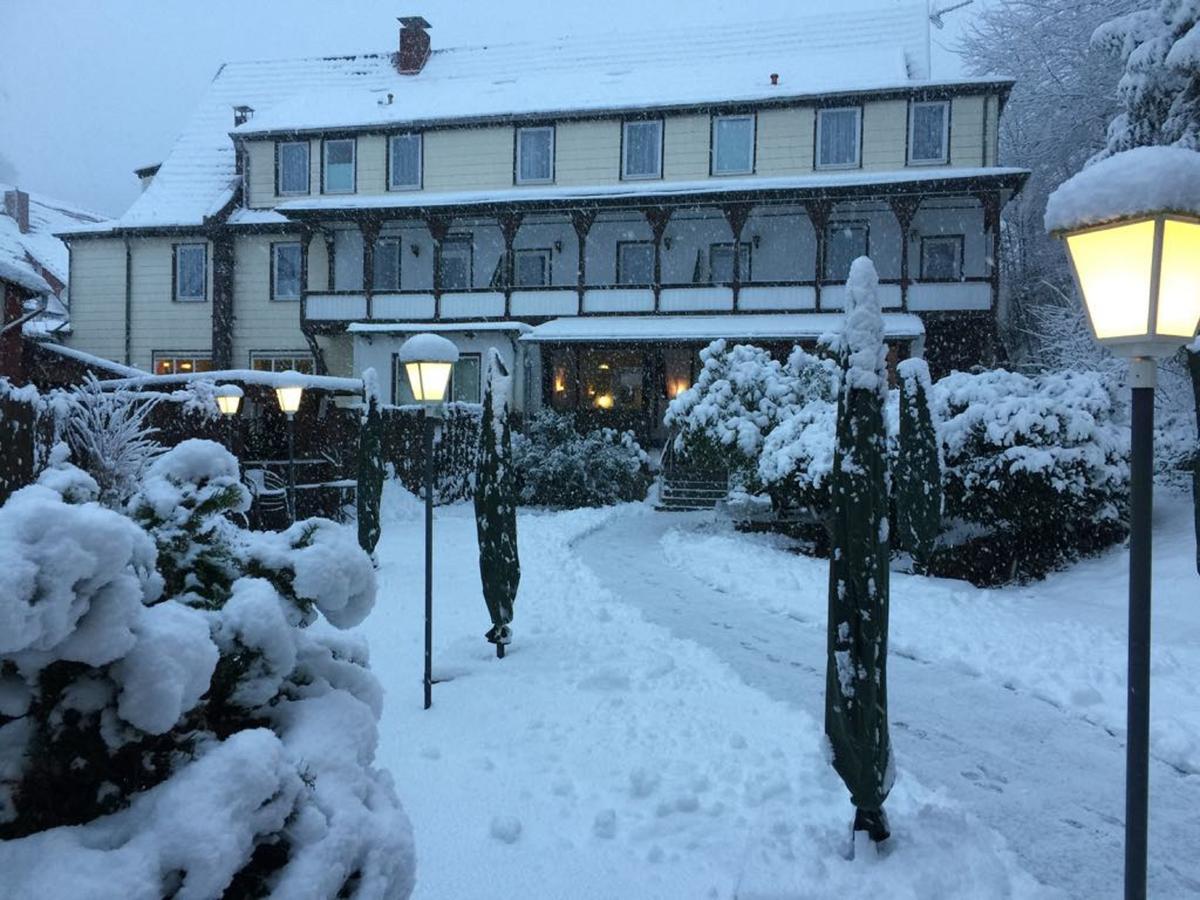 Hotel Glueck Auf & Buergerkeller Бад Грунд Екстериор снимка